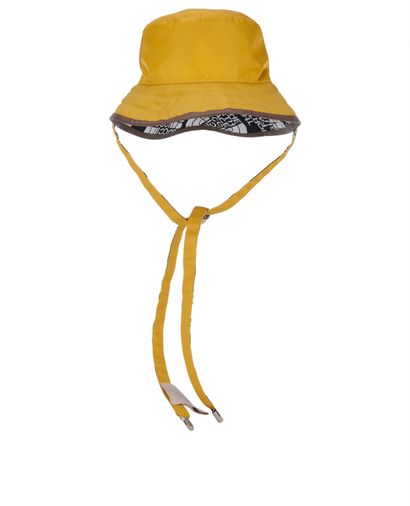 Gucci x North Face Bucket Hat, &pound;150, Accessories, Black/White/Yellow, Cotton, Front view